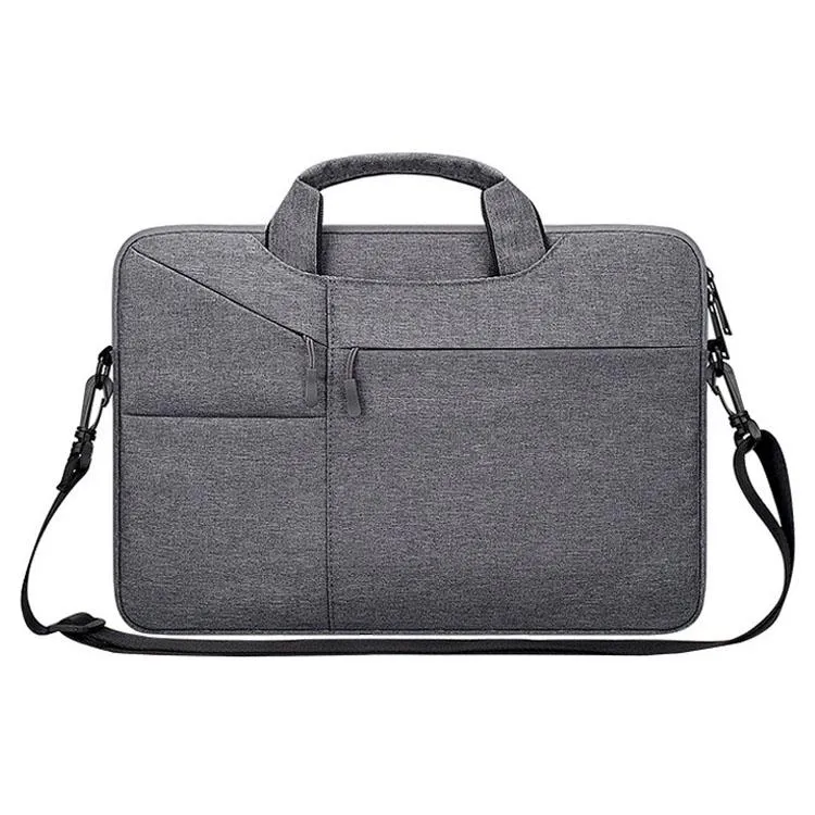 13.3 Inch Laptop Handbag | With Hidden Strap & Suitcase Belt | Waterproof & Tear-Resistant | Navy Blue