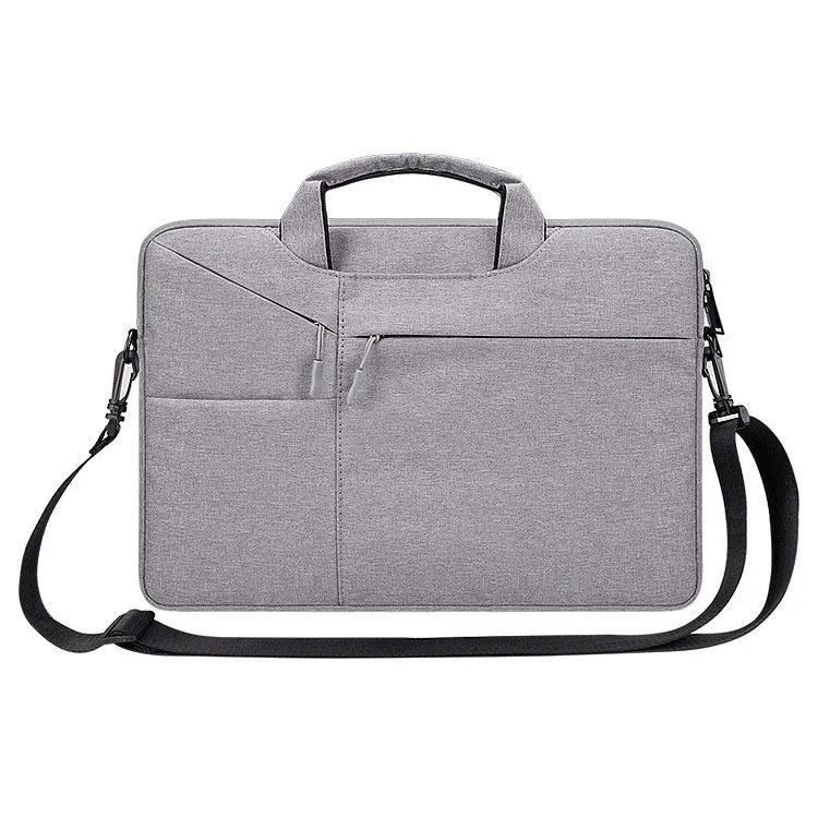 13.3 Inch Laptop Handbag | With Hidden Strap & Suitcase Belt | Waterproof & Tear-Resistant | Navy Blue