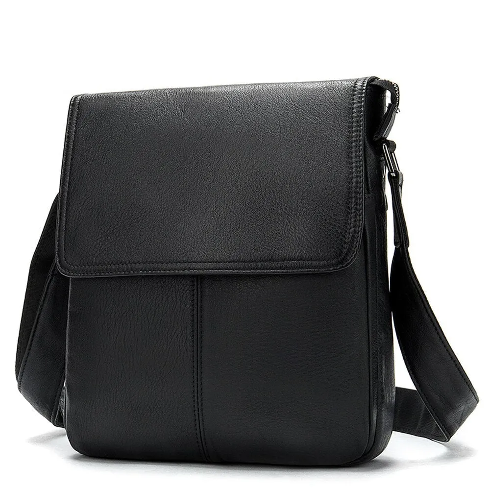Angelo Ricci™ Exclusive Design Leather Men Satchel Bag
