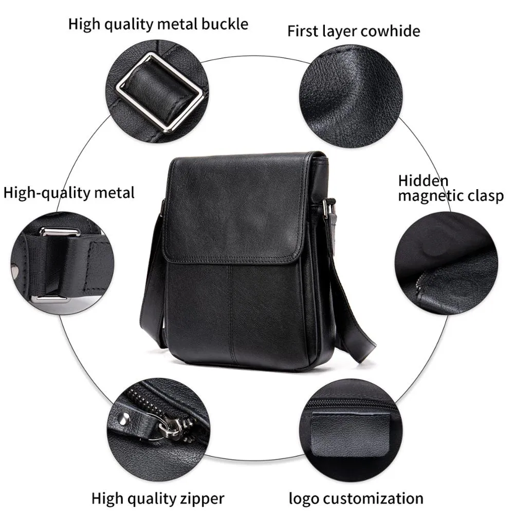 Angelo Ricci™ Exclusive Design Leather Men Satchel Bag