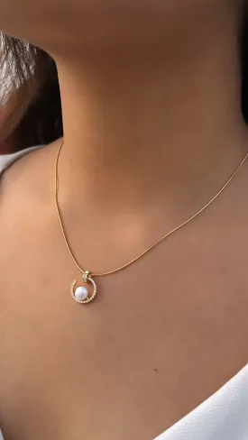 Aroha pearl neckchain