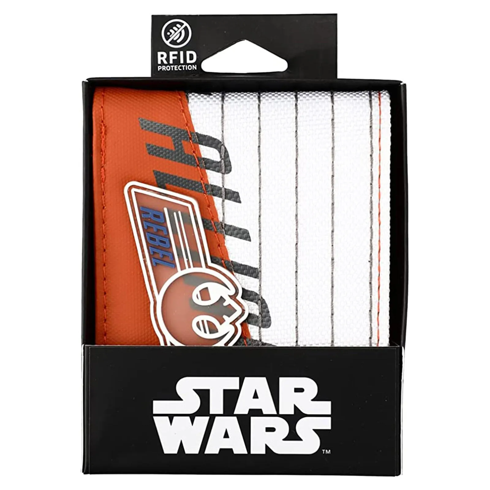 Bioworld Star Wars Rebel Alliance Rubber Patch Bifold Wallet