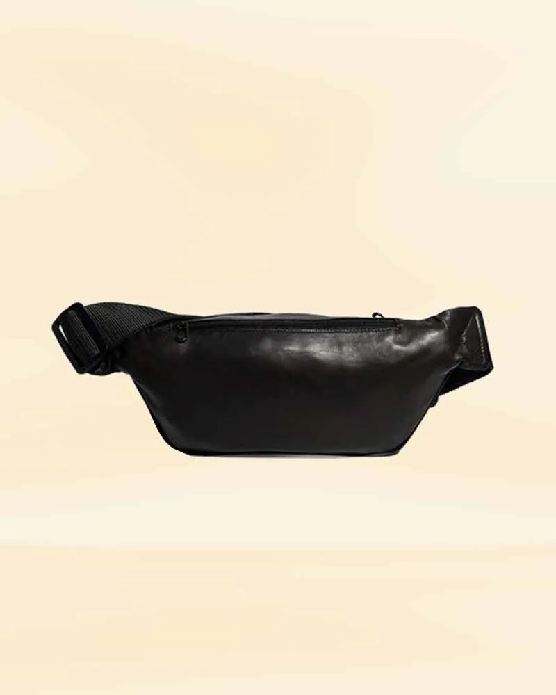 Blackout Crossbody leather bag