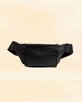 Blackout Crossbody leather bag
