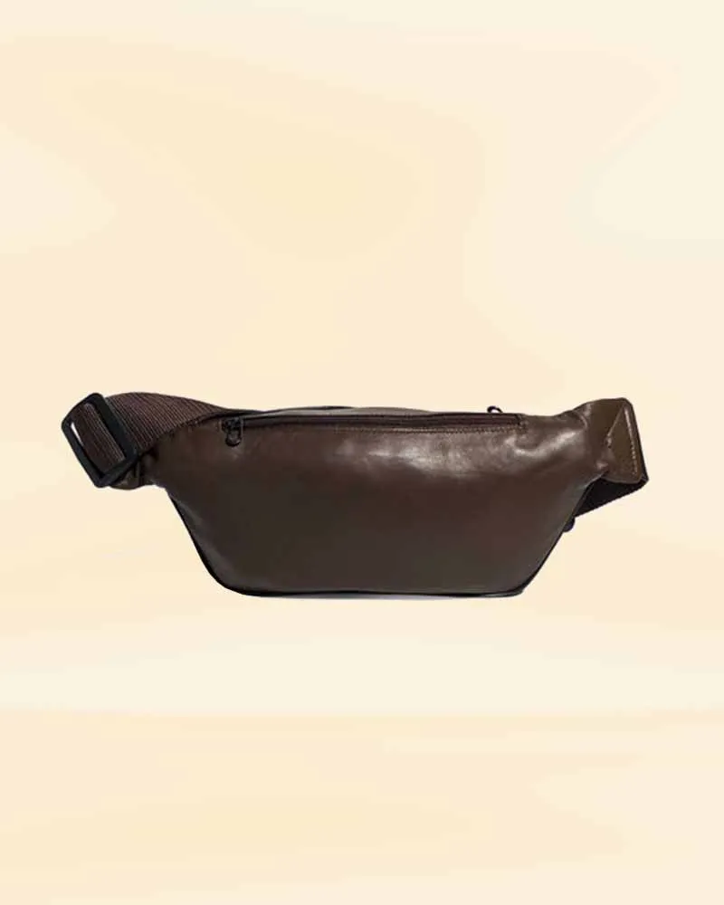 Blackout Crossbody leather bag