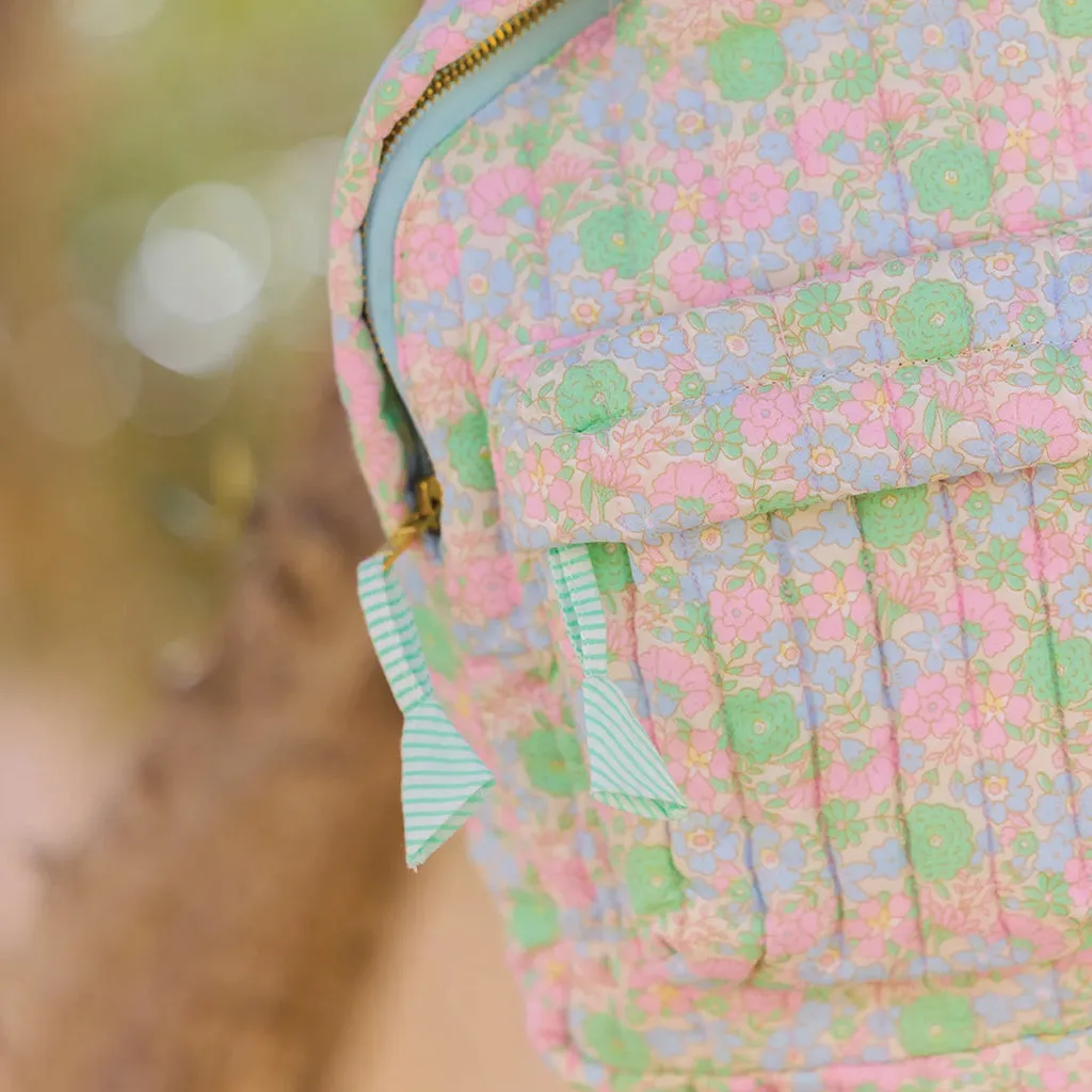 Bonton Child Girl Backpack Multicolour Vintage Floral