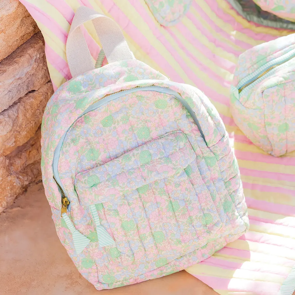 Bonton Child Girl Backpack Multicolour Vintage Floral