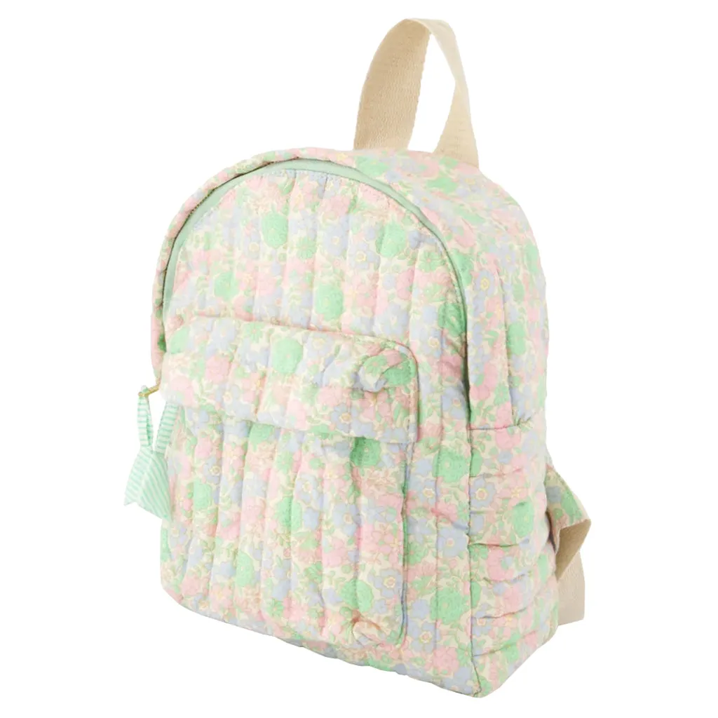Bonton Child Girl Backpack Multicolour Vintage Floral