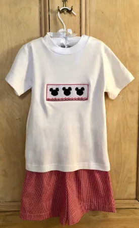 Boys Mickey Short Set