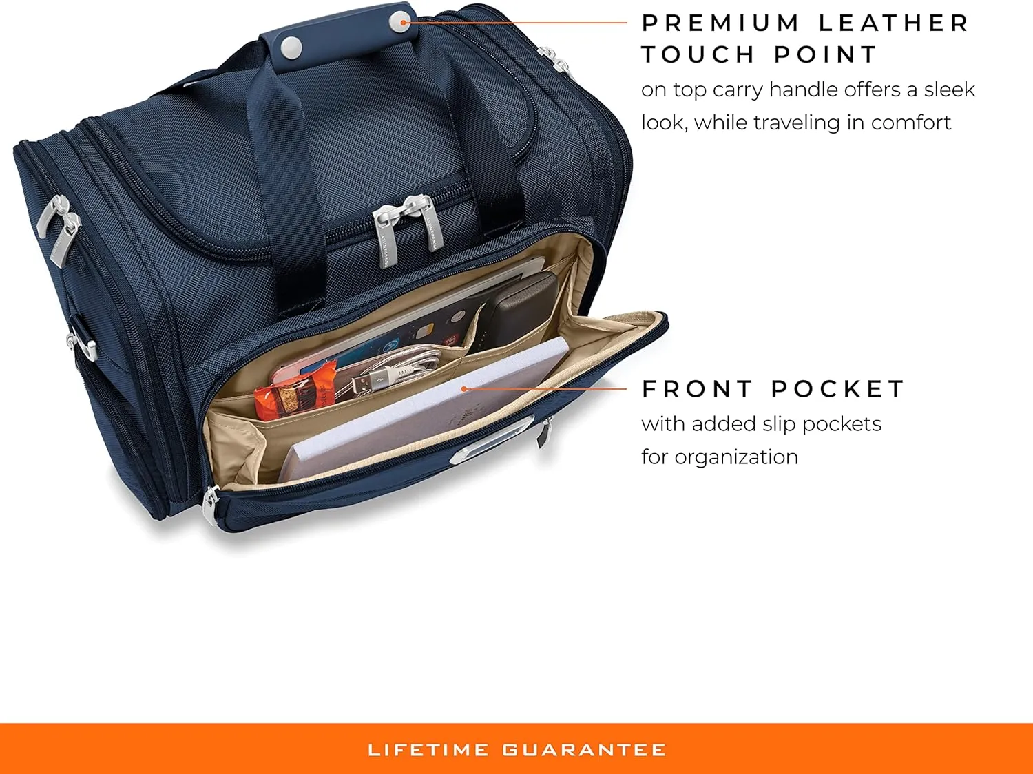 Briggs & Riley Travel Duffel Bag - Weekender & Overnight Luggage for Women & Men, Softside Bag