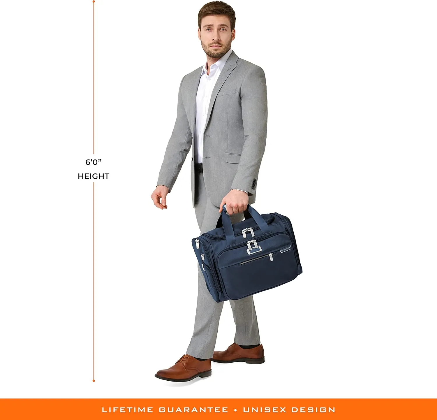 Briggs & Riley Travel Duffel Bag - Weekender & Overnight Luggage for Women & Men, Softside Bag