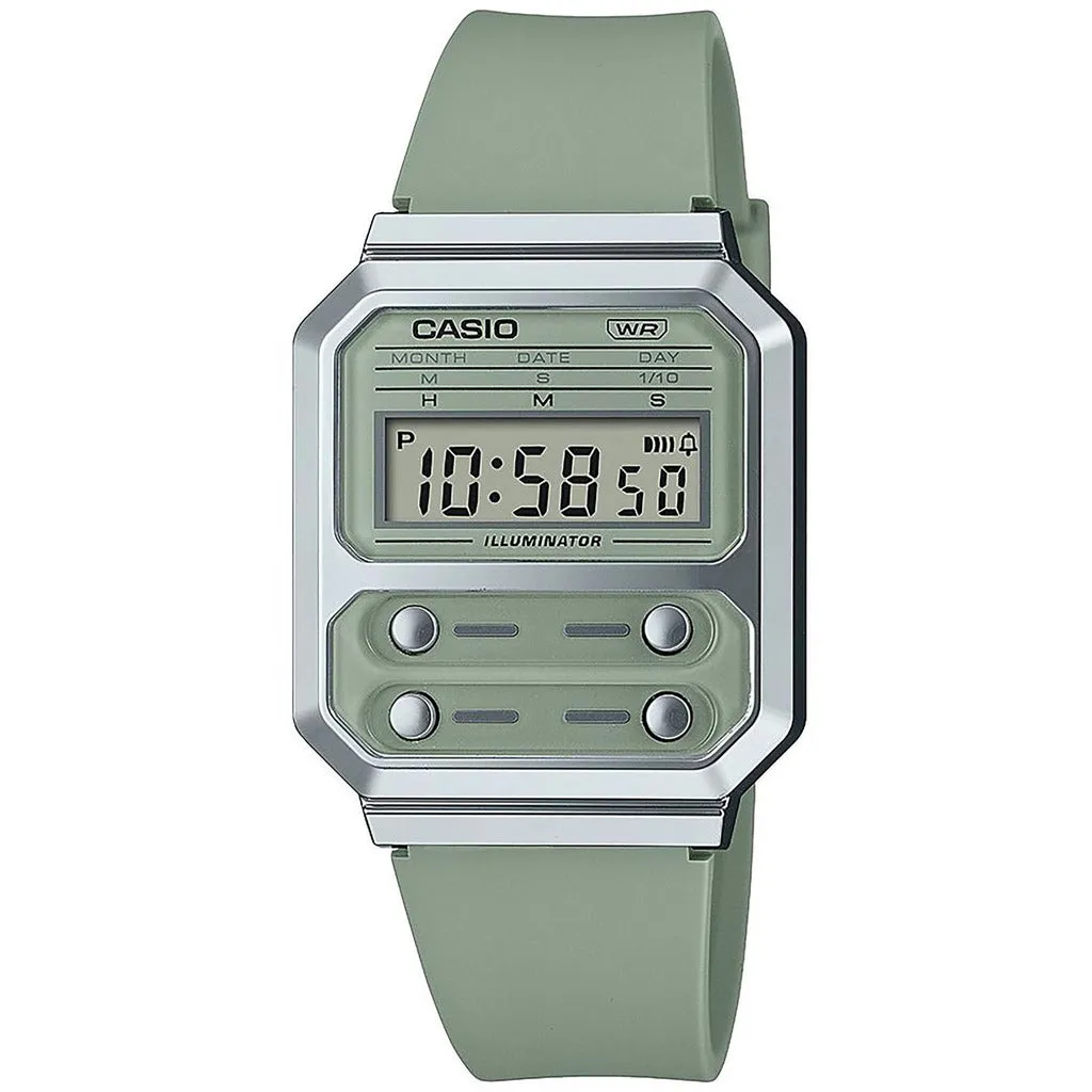 Casio A100WE Unisex Digital Watch - Stylish & Functional