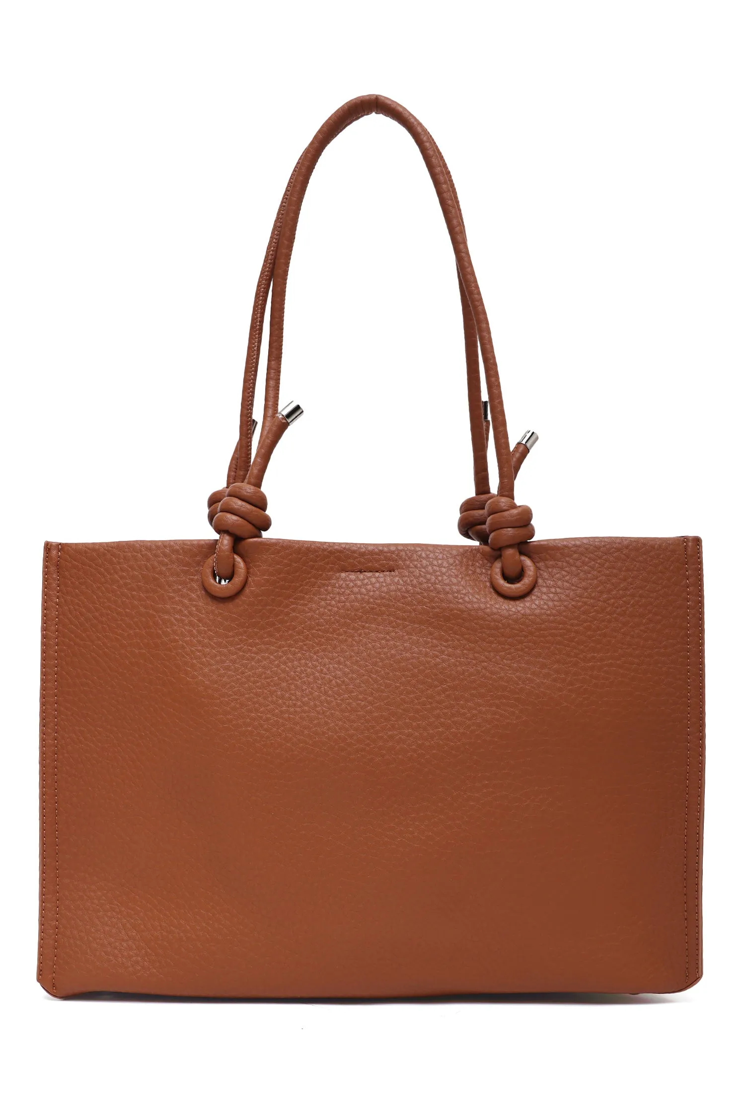 Classic Tote Bag-Brown