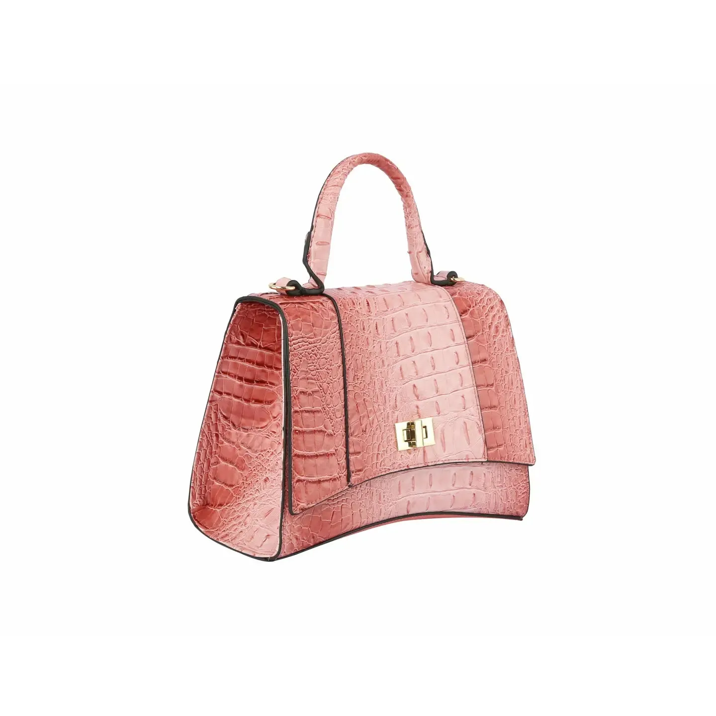 Crocodile Unique Satchel with Wallet
