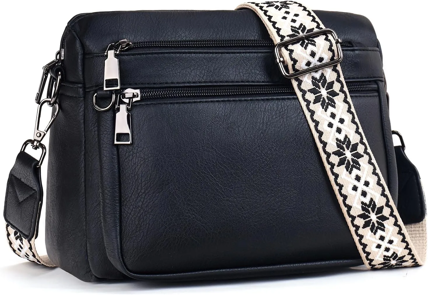 Crossbody Purses for Women Trendy,Vegan Leather Crossbody Bags,Cell Phone Camera Shoulder Handbags with Card Slots