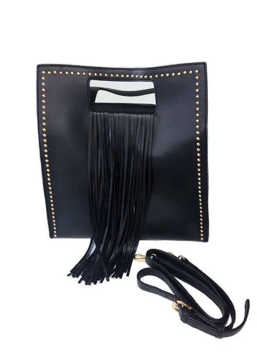 Devina Studded Tote Bag