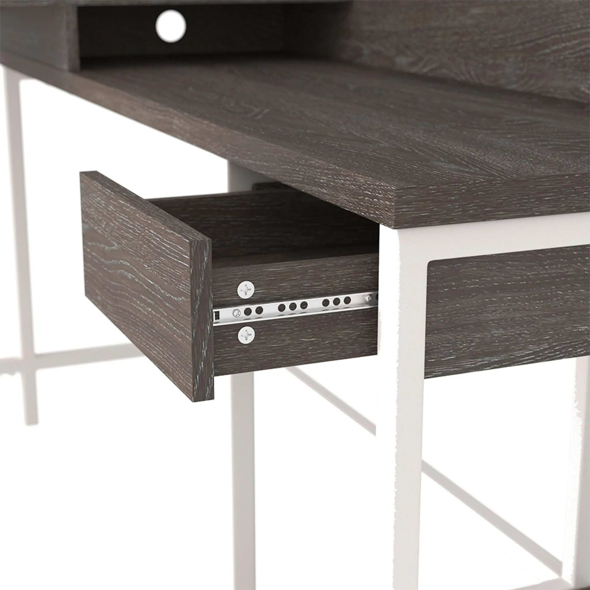 Dorrinson L-Desk - Two-tone