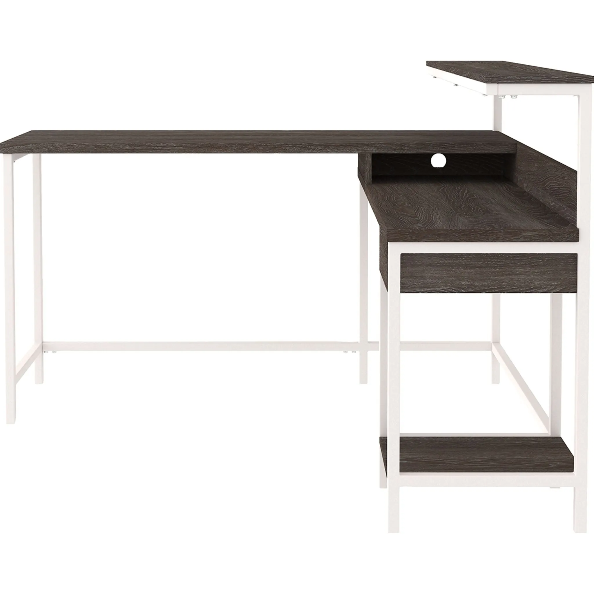 Dorrinson L-Desk - Two-tone