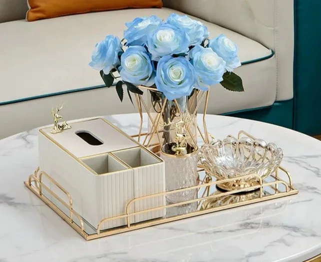 Elegant Multi-Functional Leather Tissue Box for Stylish Living Spaces
