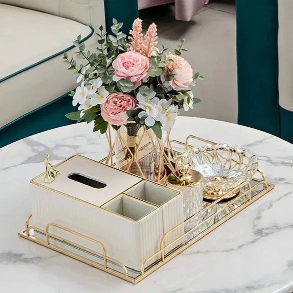 Elegant Multi-Functional Leather Tissue Box for Stylish Living Spaces