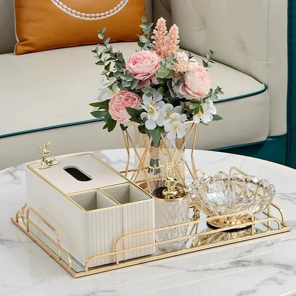 Elegant Multi-Functional Leather Tissue Box for Stylish Living Spaces