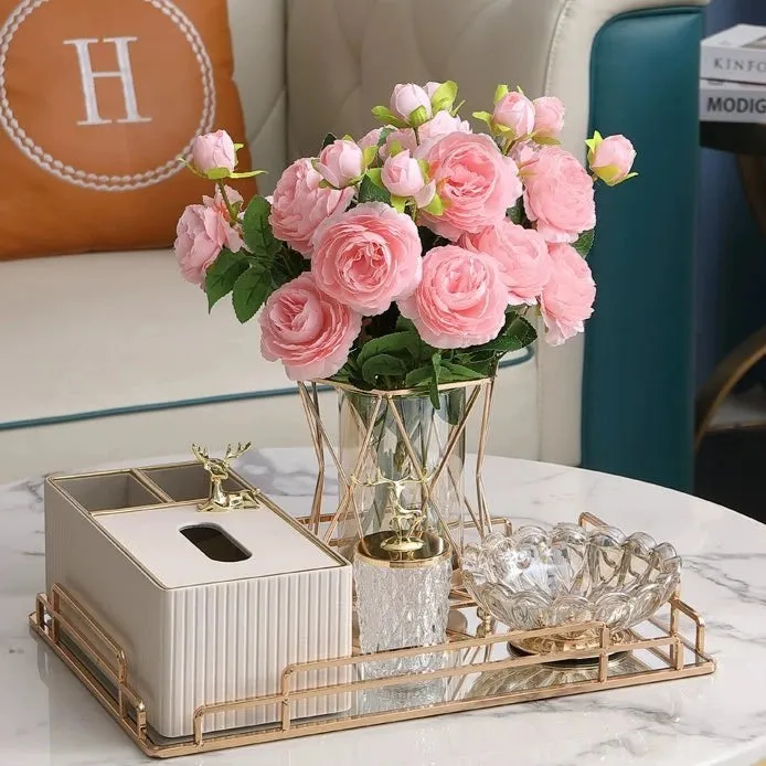 Elegant Multi-Functional Leather Tissue Box for Stylish Living Spaces