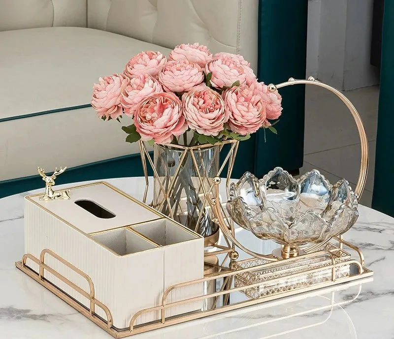 Elegant Multi-Functional Leather Tissue Box for Stylish Living Spaces