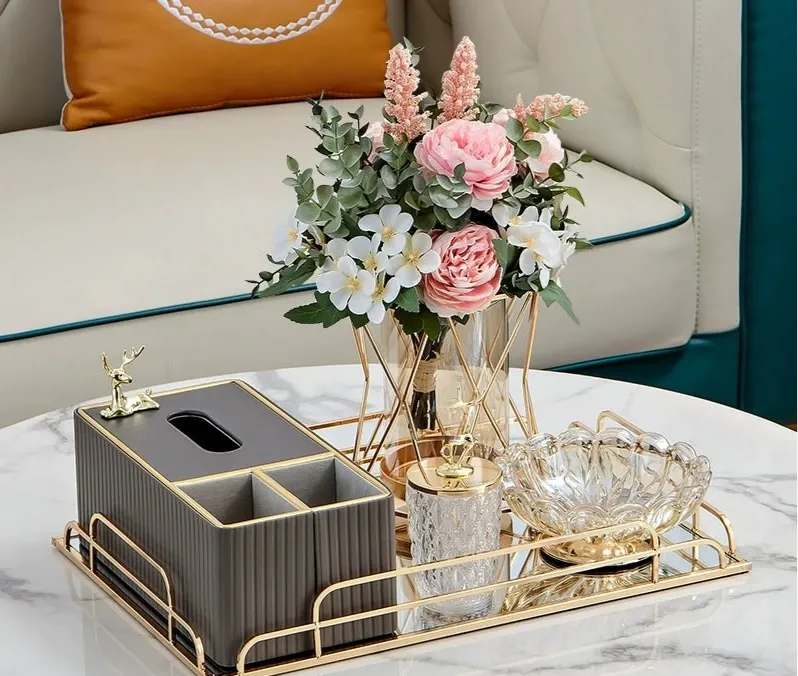 Elegant Multi-Functional Leather Tissue Box for Stylish Living Spaces