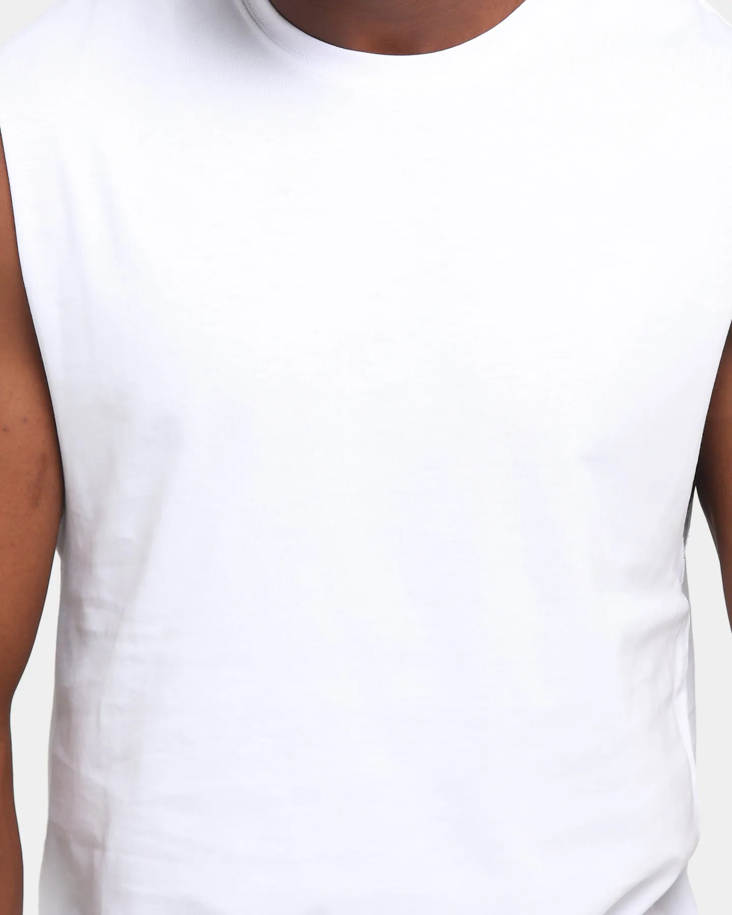 Elevn Clothing Co. Primitive Muscle T-Shirt White