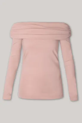 Ellen Nude Rose Blouse
