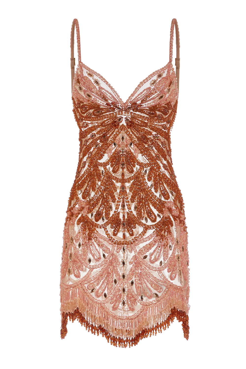 EMBROIDERED TULLE MINI DRESS (RUNWAY)