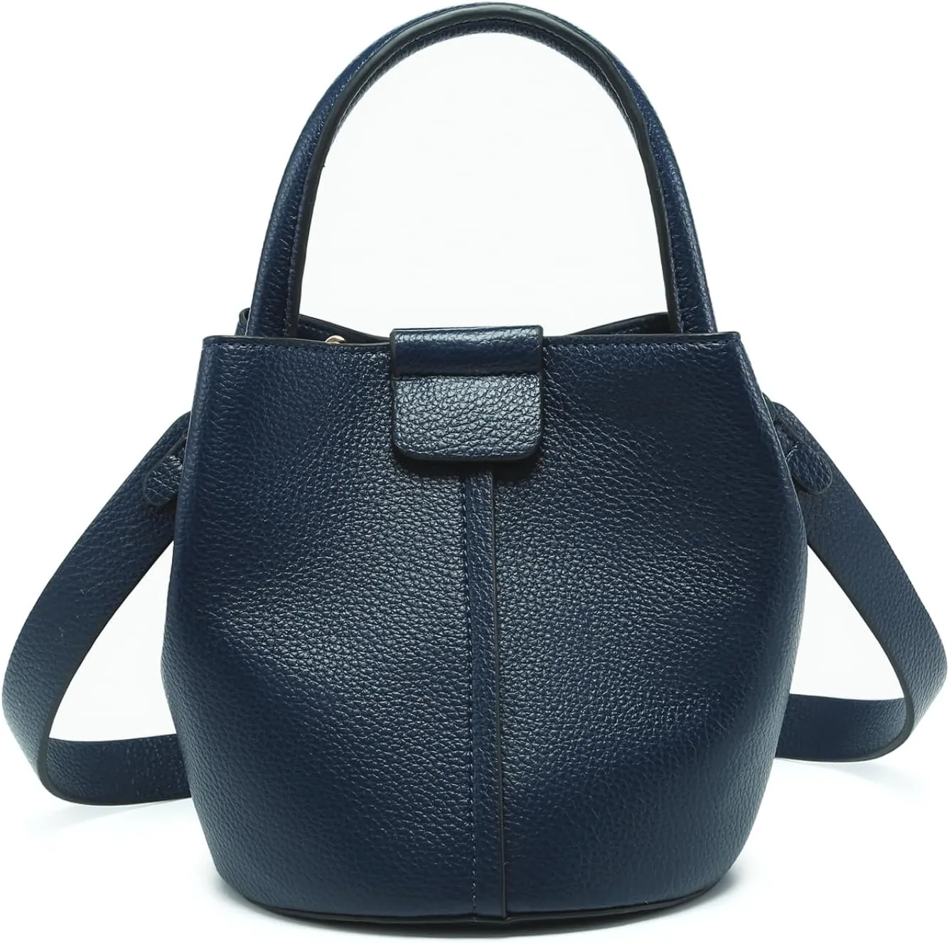 Farrah Bucket Bag Trendy Vegan Leather Hobo Crossbody Handbags Shoulder Purses for Women