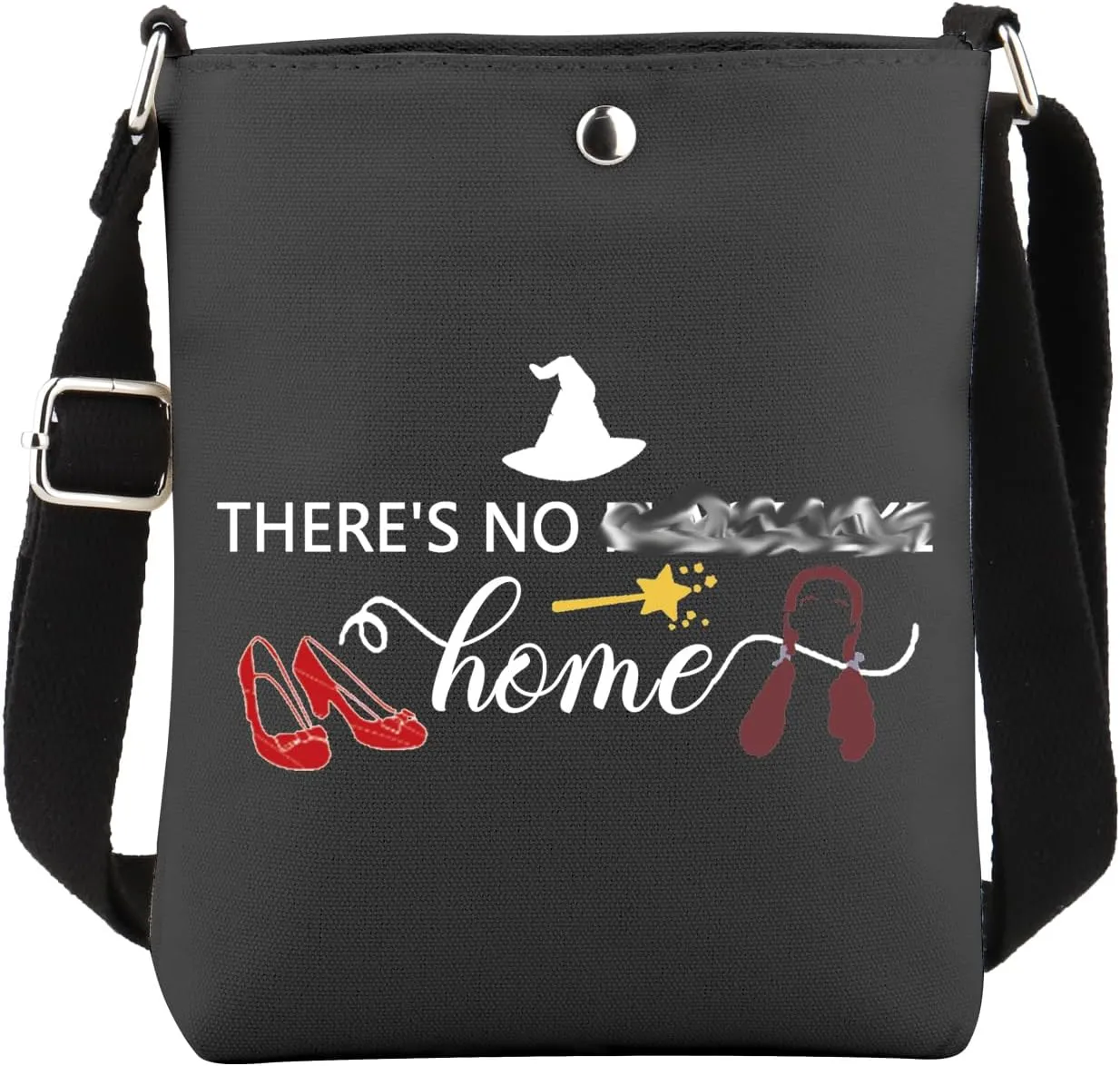 FUSTMW Movie Inspired Gifts Crossbody Bag Movie Cross Body Bucket Bag with Adjustable Shoulder Strap