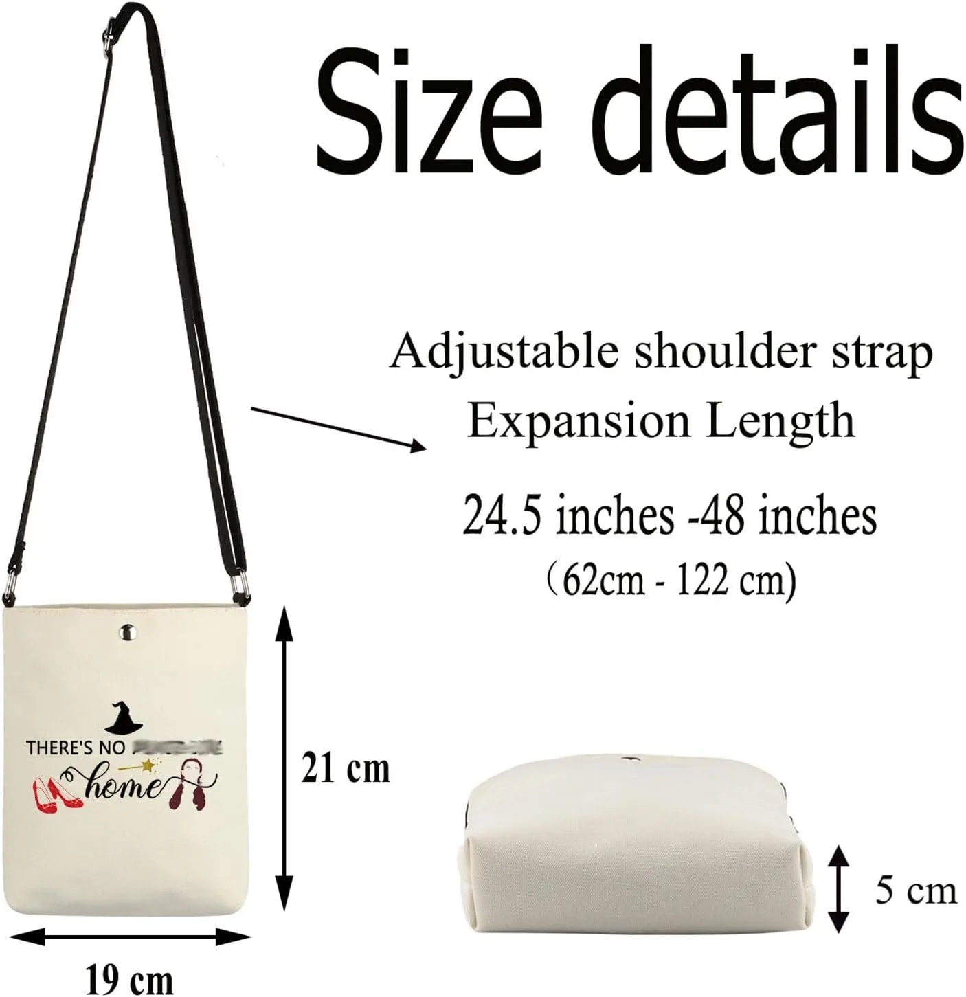 FUSTMW Movie Inspired Gifts Crossbody Bag Movie Cross Body Bucket Bag with Adjustable Shoulder Strap