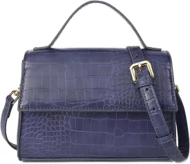 Gladdon Small Leather Crossbody Purse for Women Trendy Ladies Top Handle Shoulder Bags