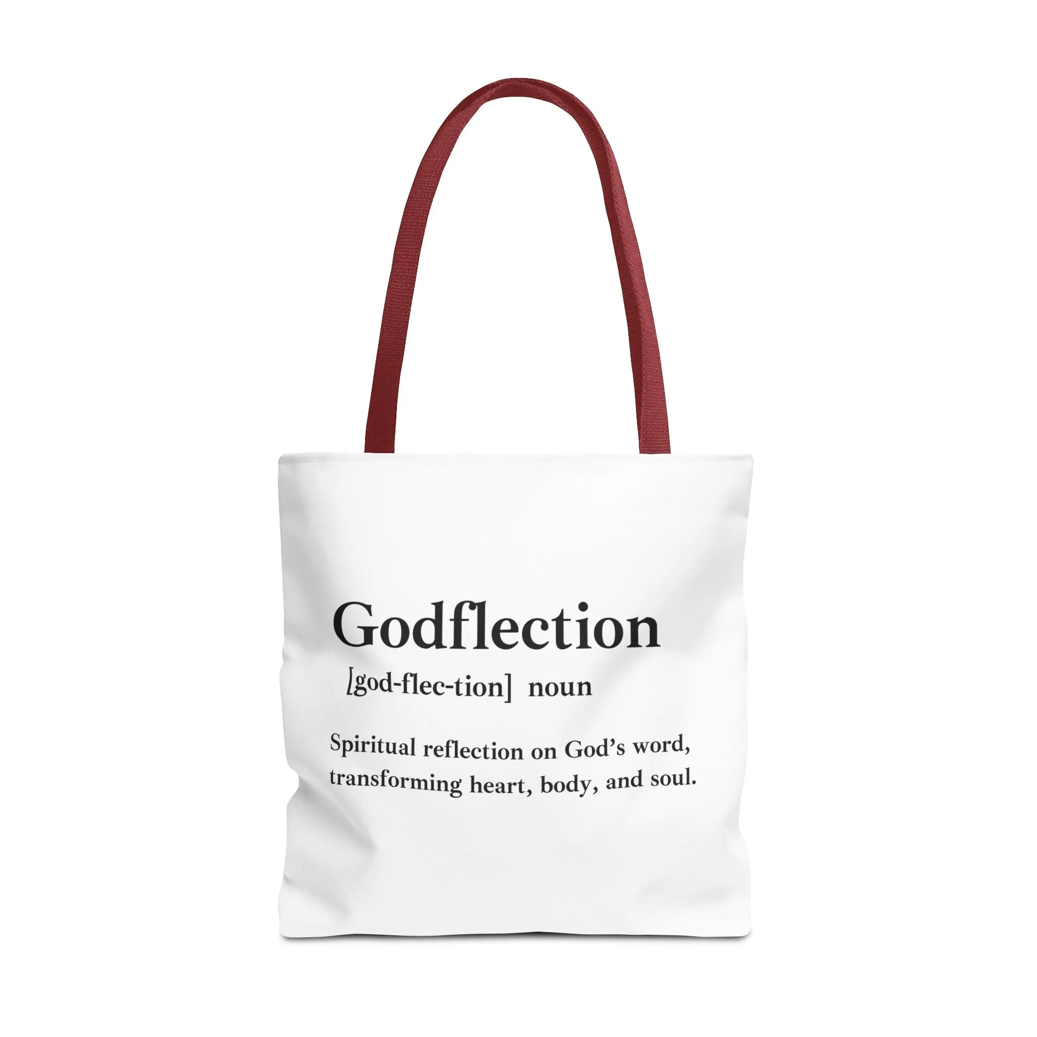 Godflection Tote Bag - Custom Printed Stylish and Functional Tote