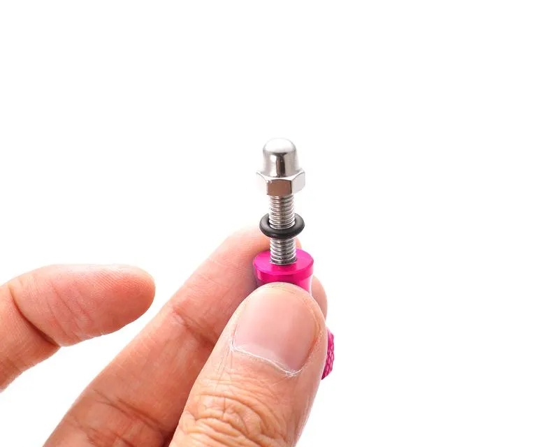 GoPro Aluminum Knob Stainless Bolt Nut Screw for Hero Cameras - Pink