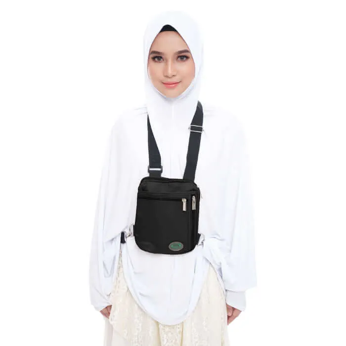 Hajj & Umrah - Anti-Theft Secure Side Bag & Neck Bag