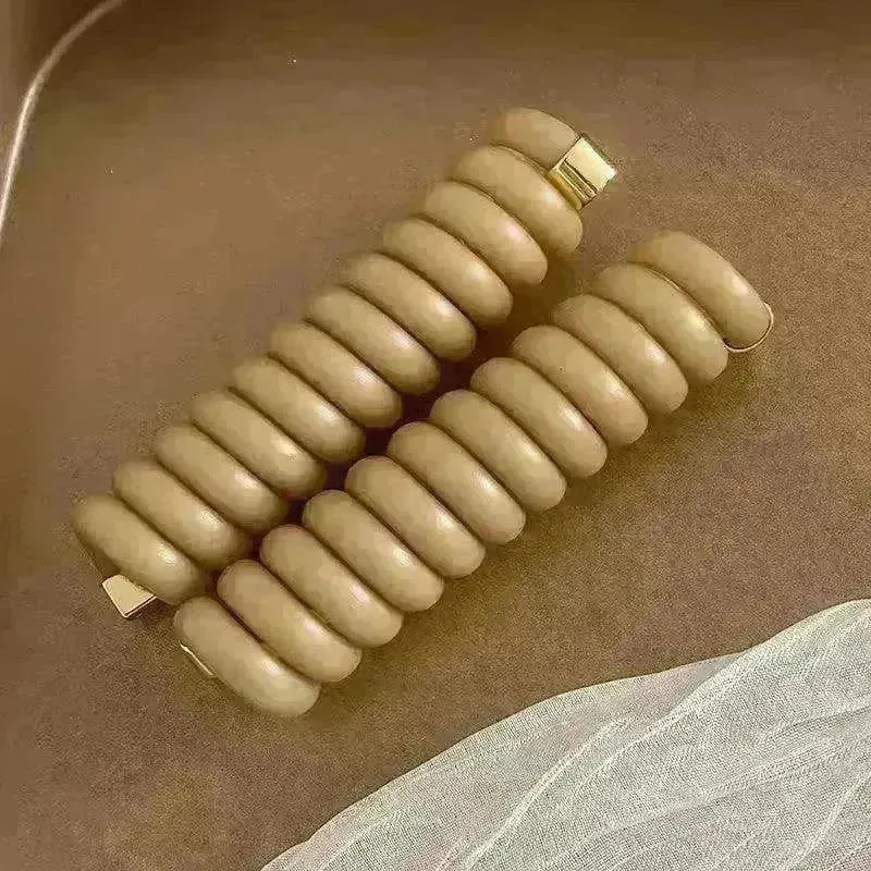 Japanese Braided Hair Band Phone Line Claw
