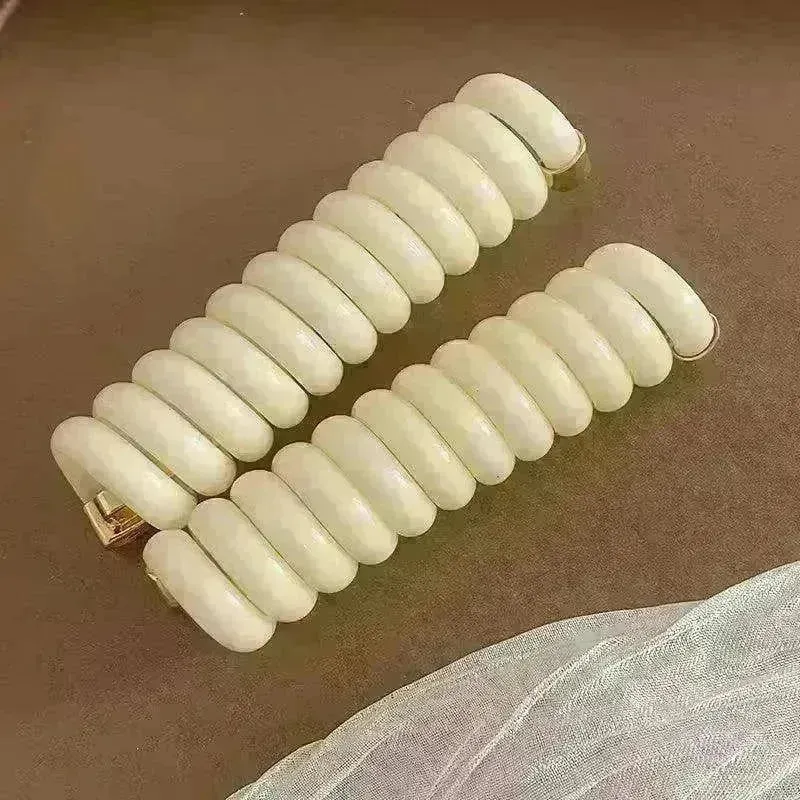 Japanese Braided Hair Band Phone Line Claw