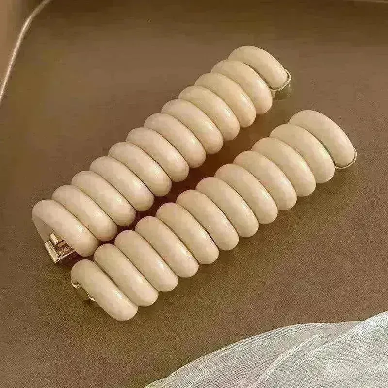 Japanese Braided Hair Band Phone Line Claw