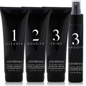 Jon Renau Human Hair Care System - 5 pc Travel Kit
