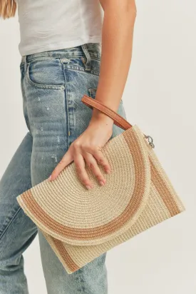 Josie Straw Crossbody/Clutch