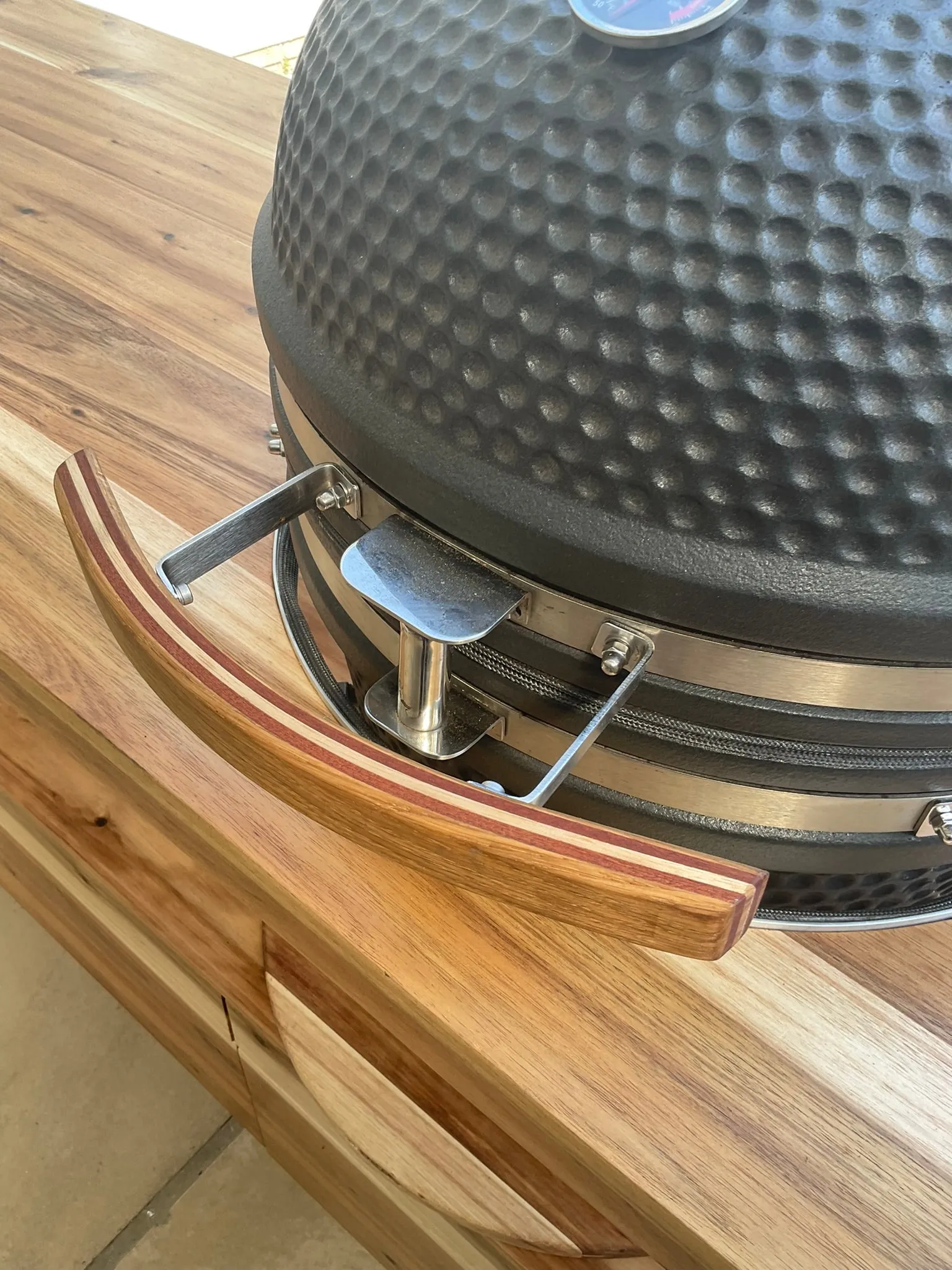 Kamado Cart Cabinette Table Stylish & Functional Locally Crafted