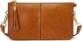 Kattee Leather Crossbody Bags for Women Trendy, Small Shoulder Purses and Handbags with Adjustable Strap
