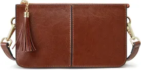 Kattee Leather Crossbody Bags for Women Trendy, Small Shoulder Purses and Handbags with Adjustable Strap
