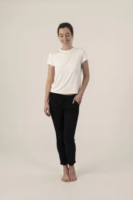 Lounge joggers in black