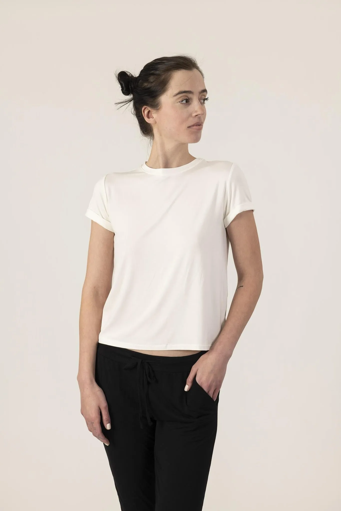 Lounge joggers in black