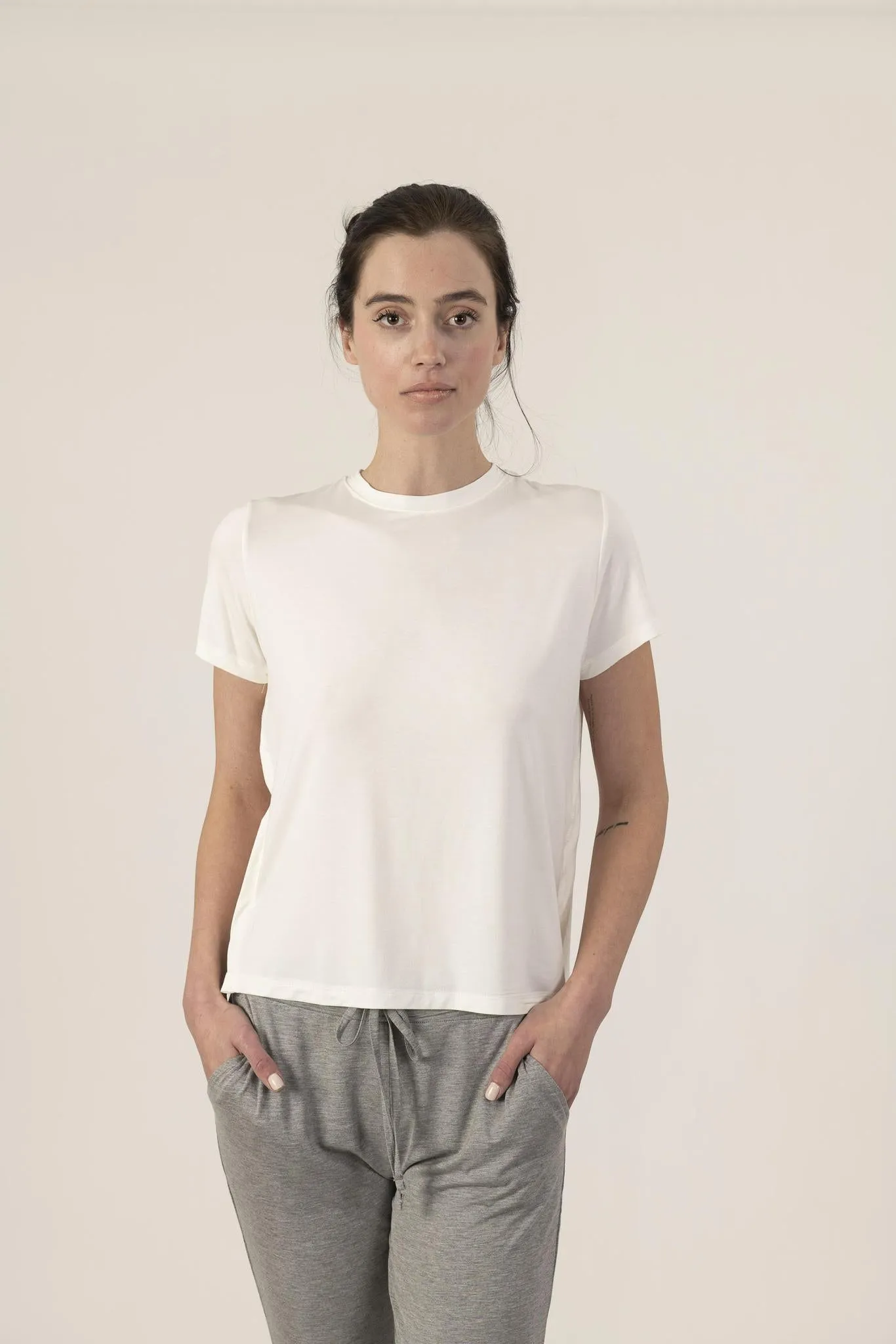 Lounge joggers in heather grey