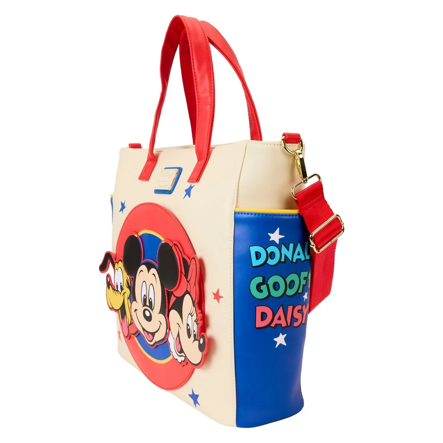 Loungefly x Disney Mickey And Friends Convertible Backpack & Tote Bag